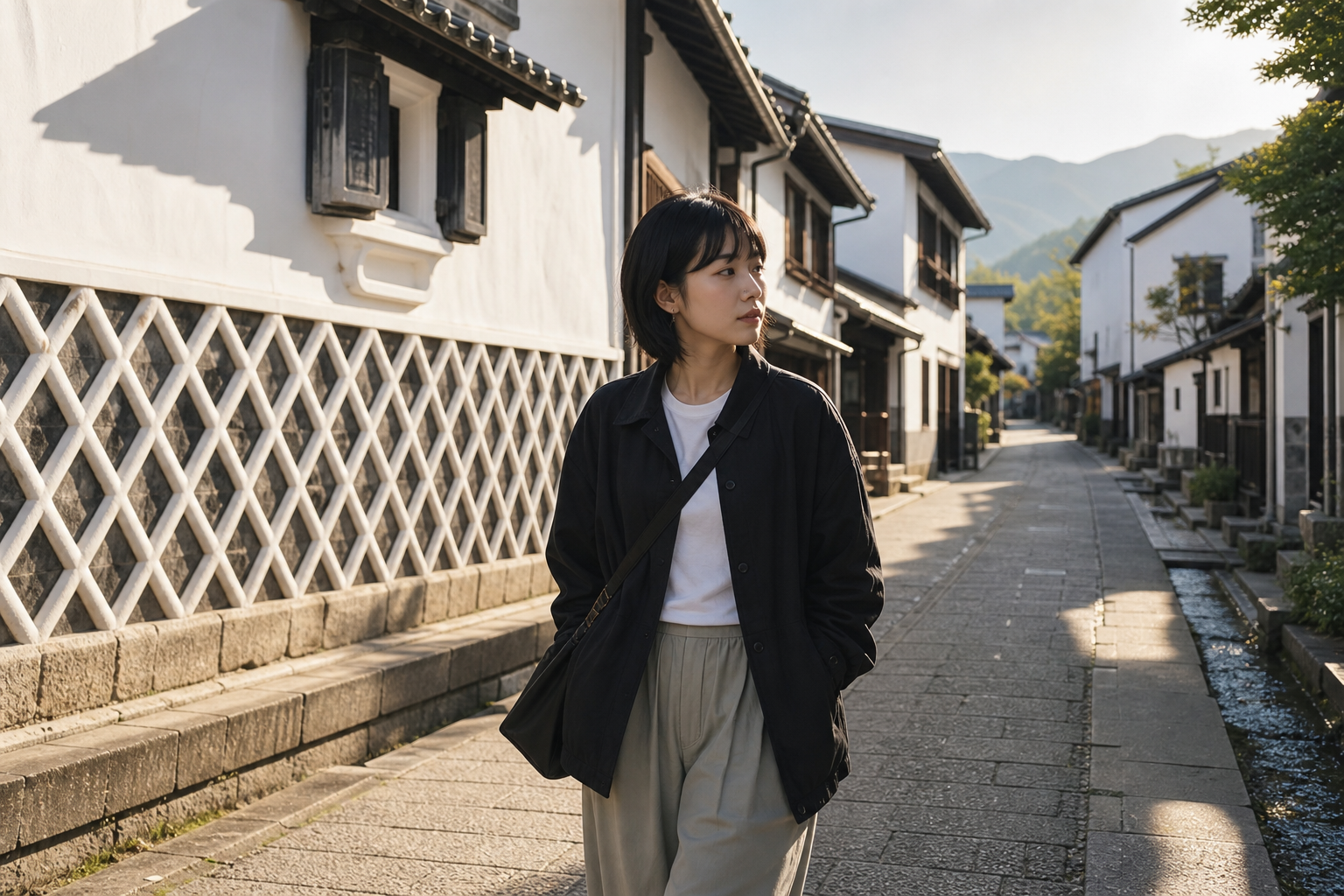 나카마치도리 흰벽 창고 골목